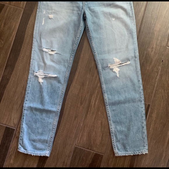 NWT GRLFRND Olivia Distressed Boyfriend Jeans 27 - Picture 5 of 14